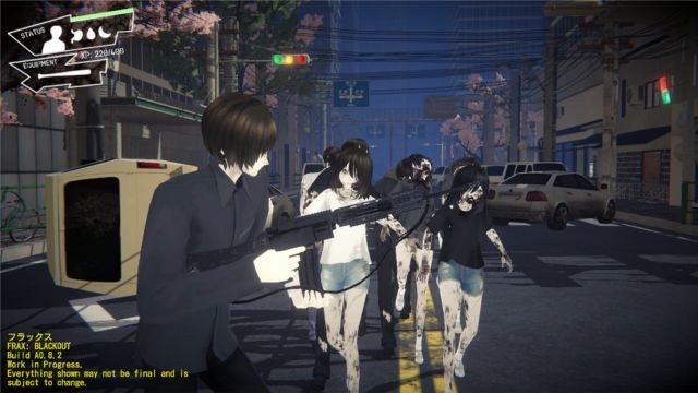 F.R.A.X: Blackout là game anime kinh dị sinh tồn bối cảnh Tokyo sụp đổ