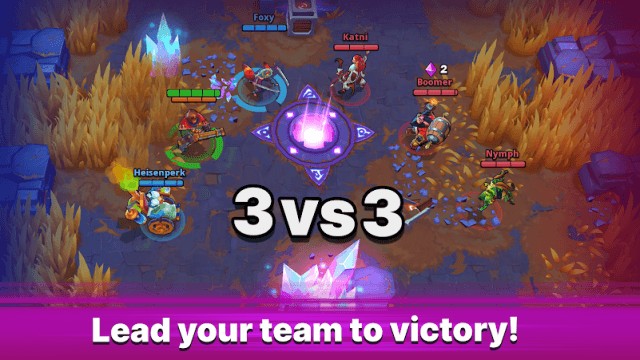 Dẫn dắt team của bạn giành chiến thắng khi đấu tổ đội 3vs3