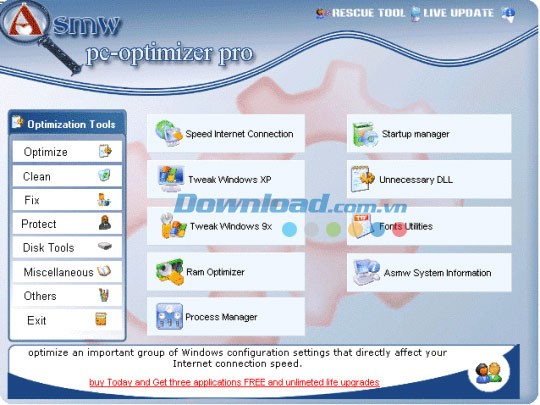 Asmw PC-Optimizer Pro