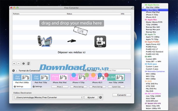 Free Converter for Mac