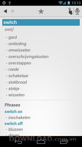 Free Dict: Dutch English