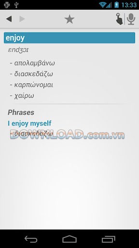 Free Dict: Greek English