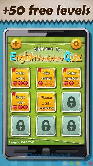 Hơn 50 level theo chủ đề