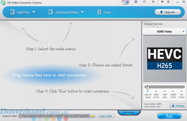Phần mềm chuyển đổi video HD