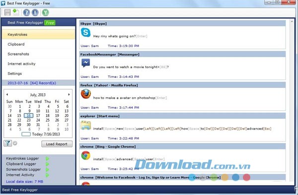 Best Free Keylogger