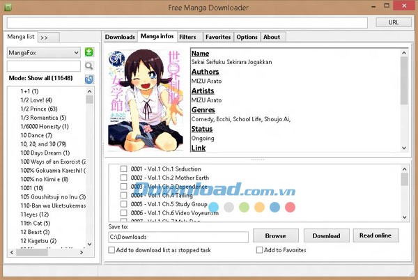 Free Manga Downloader