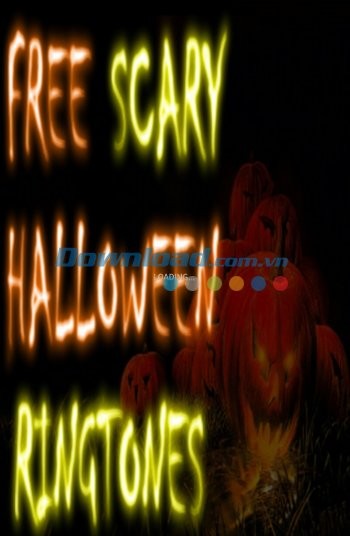 Giao diện ứng dụng Free Scary Halloween Ringtones