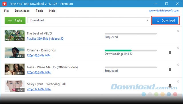 Tải video về máy tính