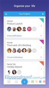 Sắp xếp mọi công việc