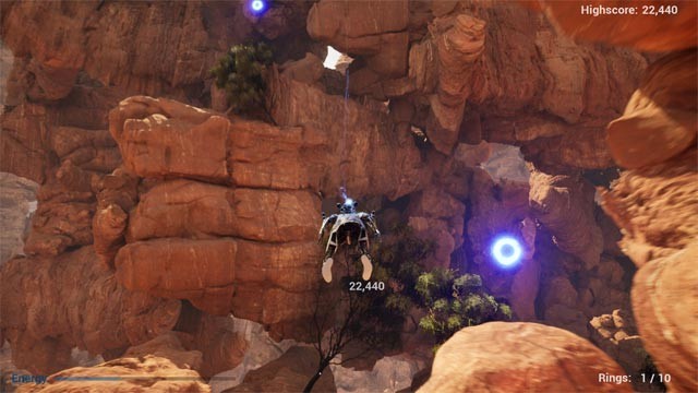 Thu thập vòng năng lượng để mở khóa thế giới mới