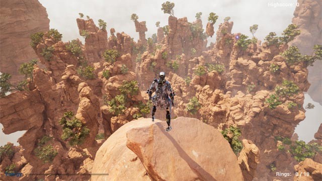 Thế giới game Freedom Flight được tạo ngẫu nhiên và vô cùng đẹp mắt