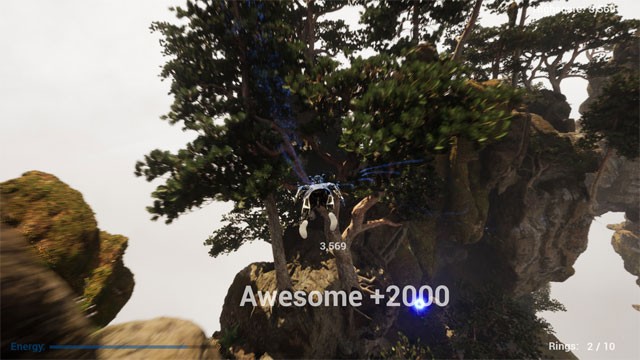 Sử dụng kỹ thuật bay điêu luyện để ghi số điểm cao