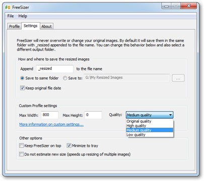FreeSizer Portable (32 bit)