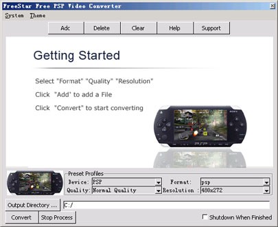 Free PSP Video Converter