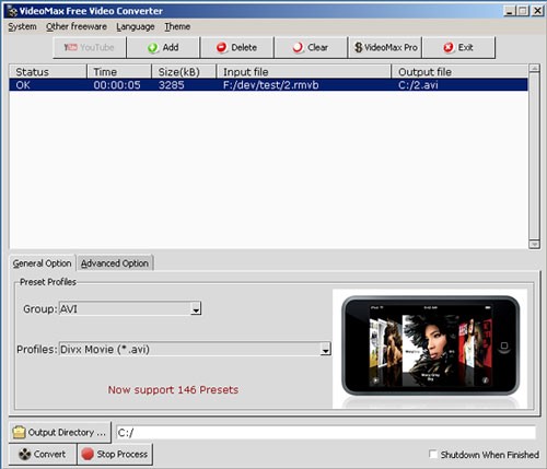 FreeStar Free Video Converter