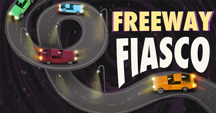 Freeway Fiasco là một trò chơi giải đố kết hợp mô phỏng lái xe sáng tạo