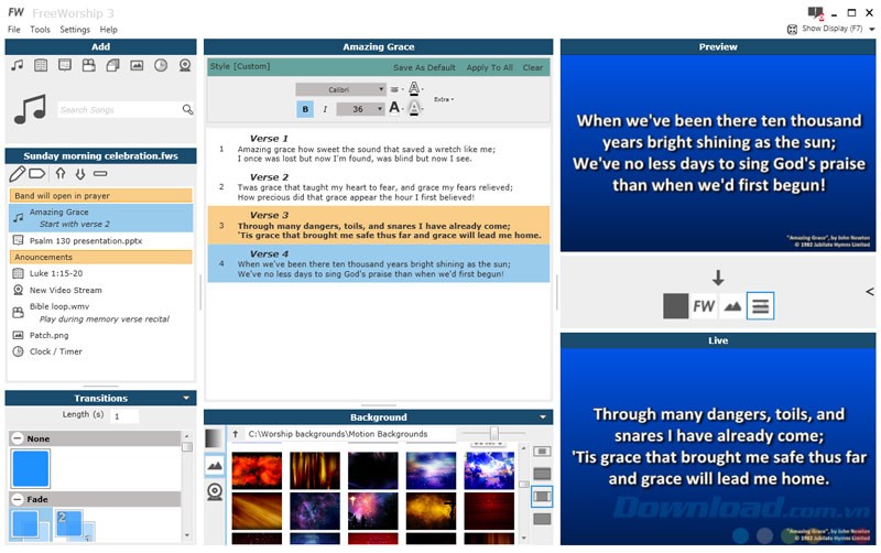 Giao diện chính của FreeWorship