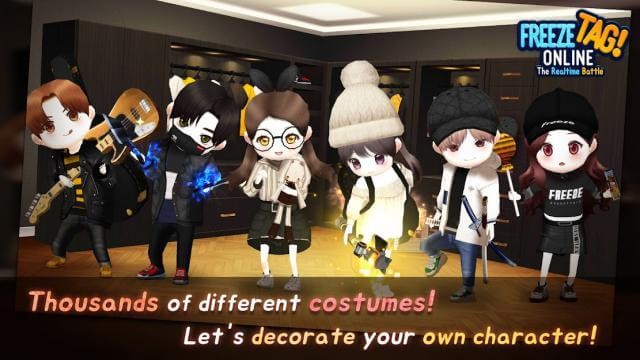 Hàng nghìn trang phục khác nhau để bạn tùy chỉnh, làm đẹp cho nhân vật