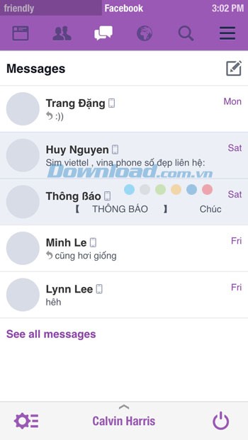 Nhắn tin Facebook