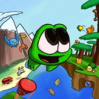 Frog Hop - Game ếch xanh phiêu lưu vui nhộn trên iOS