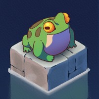 FROGBLOCK cho iOS: Giải đố khối cùng ếch