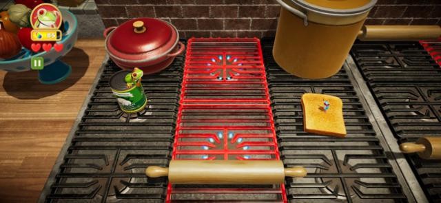 Khám phá nhiều khu vực trong ngôi nhà