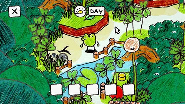 Trải nghiệm thế giới vẽ tay độc đáo, sáng tạo và đầy màu sắc của Frog's Adventure