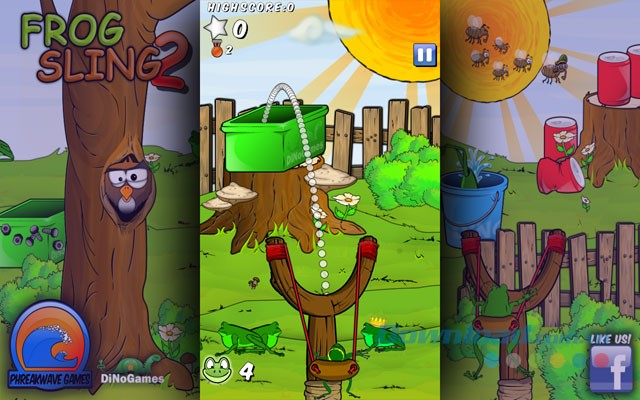 Bắn ếch hoàng tử để có số điểm nhân đôi