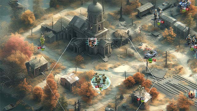 Frontline: Assault Corps WW2 là game chiến thuật theo lượt với đề tài Thế chiến 2