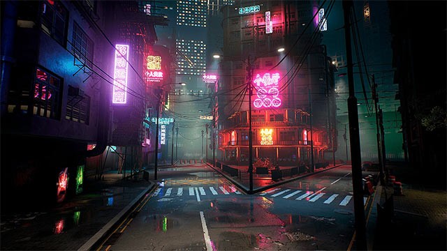 Chiến đấu trên các con phố ngập tràn ánh đèn neon