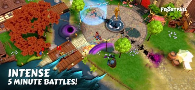 Mỗi trận chiến trong Frostfall kéo dài 5 phút