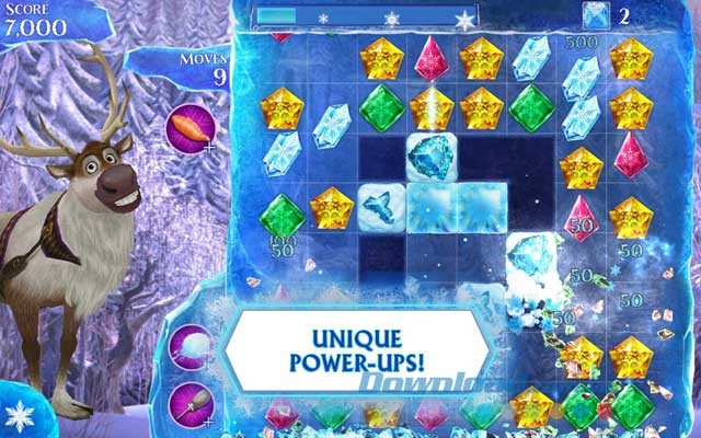 Nhiều gói tăng sức mạnh độc đáo trong game