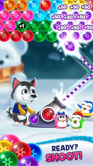 Nhiều level bắn bóng thú vị