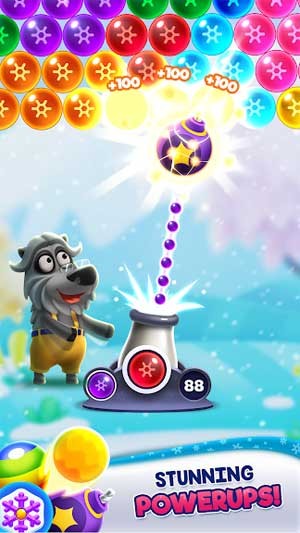 Nhiều power-up mạnh mẽ