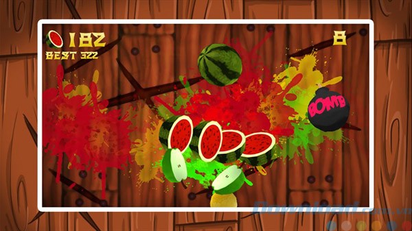 Giao diện game Fruit Blast 3D