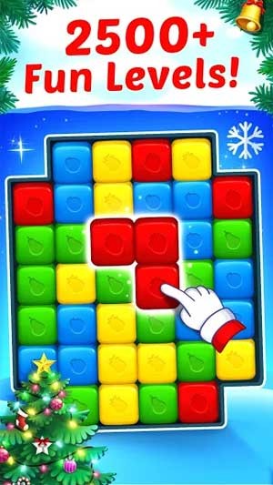 Hơn 2500 level để thử thách người chơi