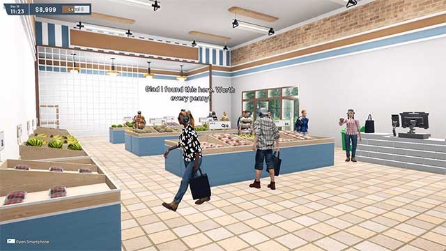 Giữ cho các kệ hàng luôn đầy ắp trái cây tươi ngon