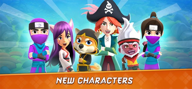 Dàn nhân vật hoàn toàn mới trong Fruit Ninja 2 cho iOS