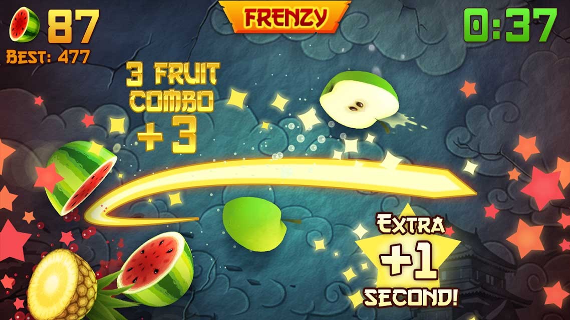 Fruit Ninja Free cho Android có lối chơi hấp dẫn