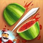 Fruit Ninja Free 2.7.6 - Game chém hoa quả Giáng Sinh trên iOS