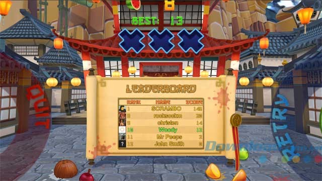 Bảng xếp hạng người chơi