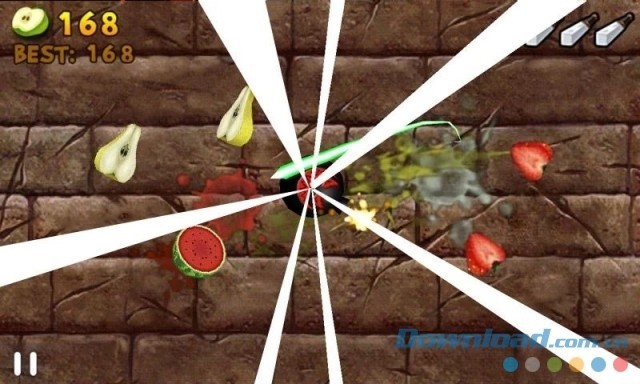 Fruit Slice cho Android thích hợp thư giãn sau ngày làm việc căng thẳng