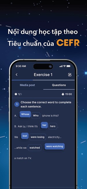 Nội dung tieu chuẩn của CEFR