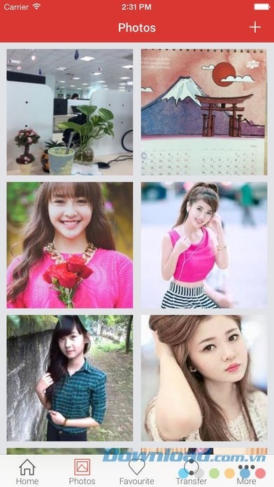 Xem ảnh trực tiếp trên Fshare cho iOS mà không cần tải về