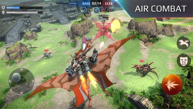 Chọn chiến trường trên không hoặc mặt đất trong FULL METAL MONSTERS