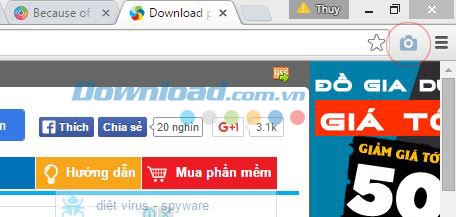 Biểu tượng của Full Page Screen Capture
