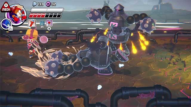 Hoàn thành các lượt chơi để mở khóa nhiều loại mech khác nhau