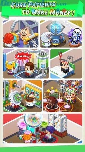 Điều trị cho các bệnh nhân để thu tiền từ họ