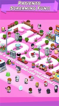 Chào đón các bệnh nhân vui nhộn