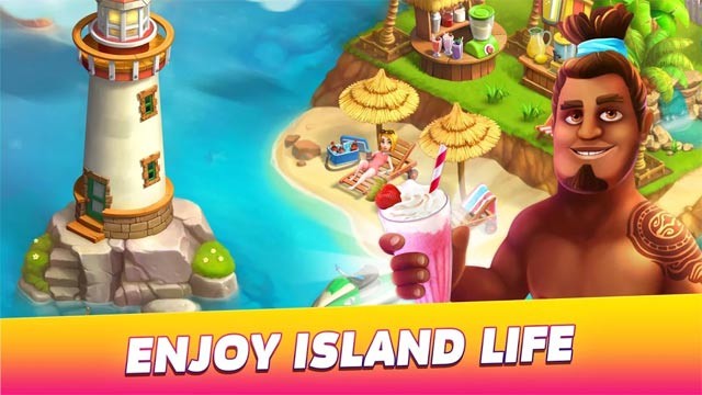 Tận hưởng cuộc sống tuyệt vời trên đảo